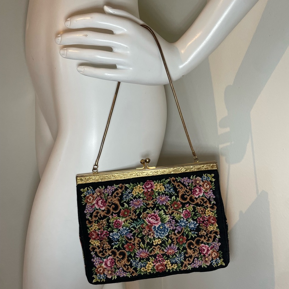 Vintage Petit Point Handbag